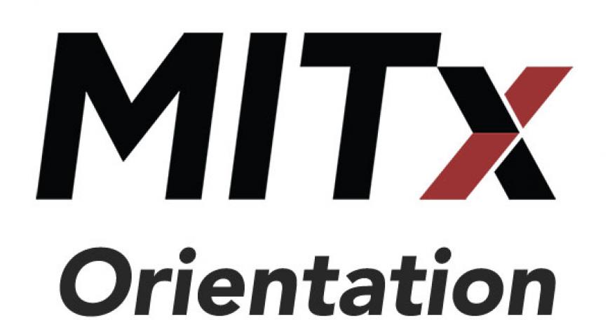 MITx Orientation logo